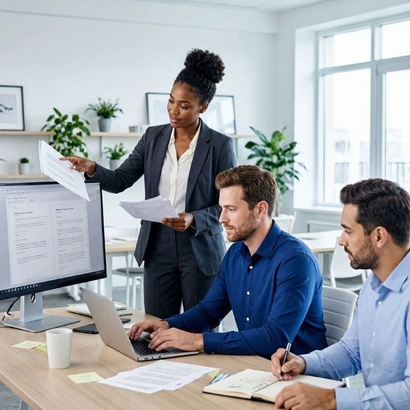 Website content writing team